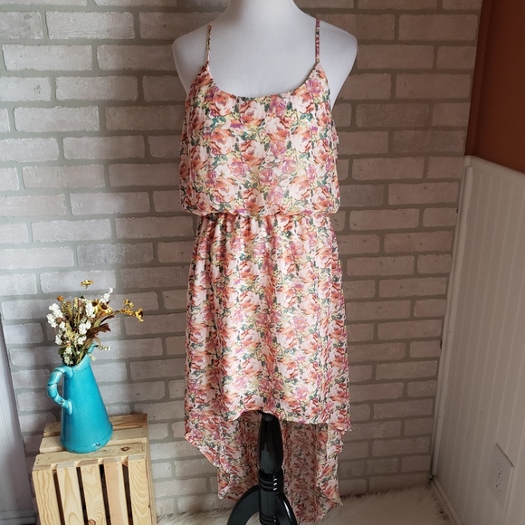 Altar'd State Dresses & Skirts - Altar'd State Floral Hi Lo Dress